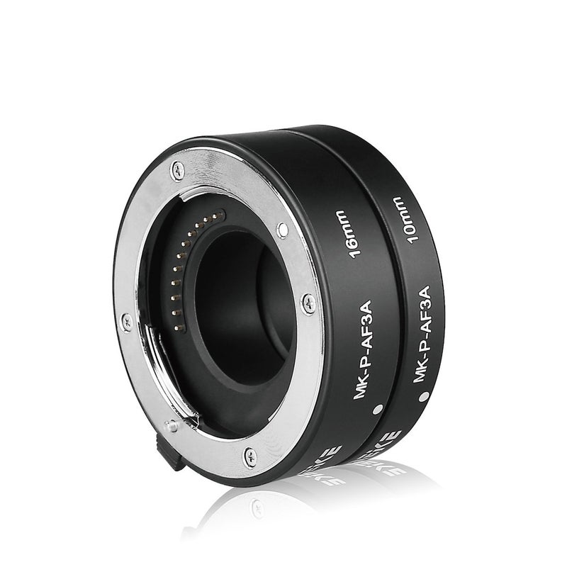 MEIKE MK-P-AF3A Automatic Extension Tube For Olympus Panasonic Micro Four Thirds M4/3 System Camera Lenses 10MM 16MM (Metal Auto Focus Plastic Body) - Image 3